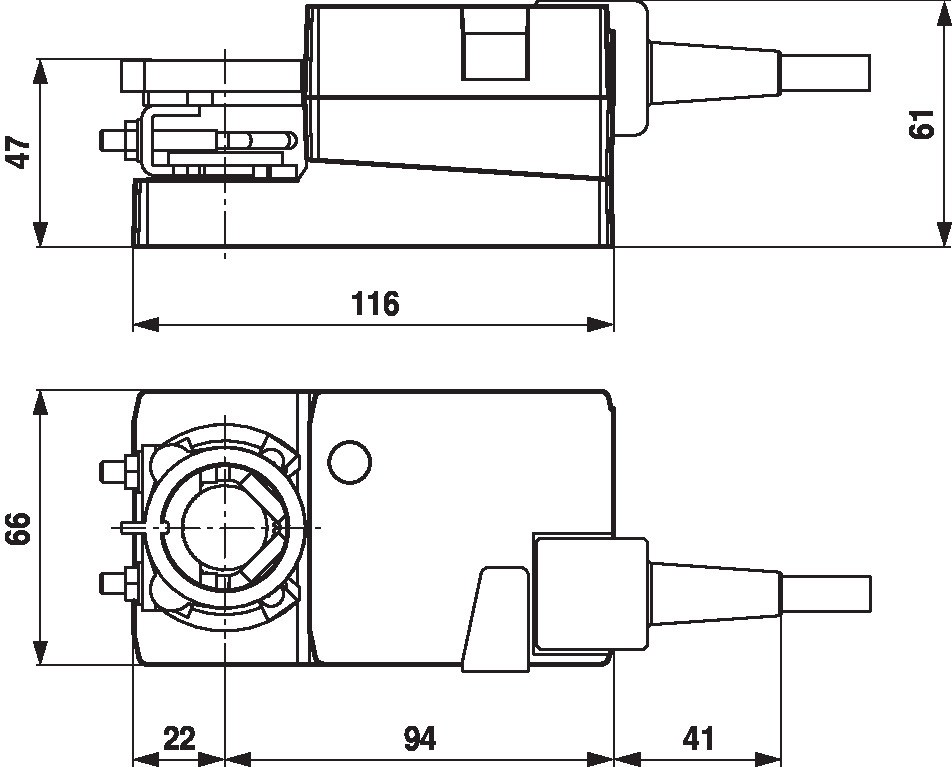 Электропривод Belimo LM24A (5 Н·м)
