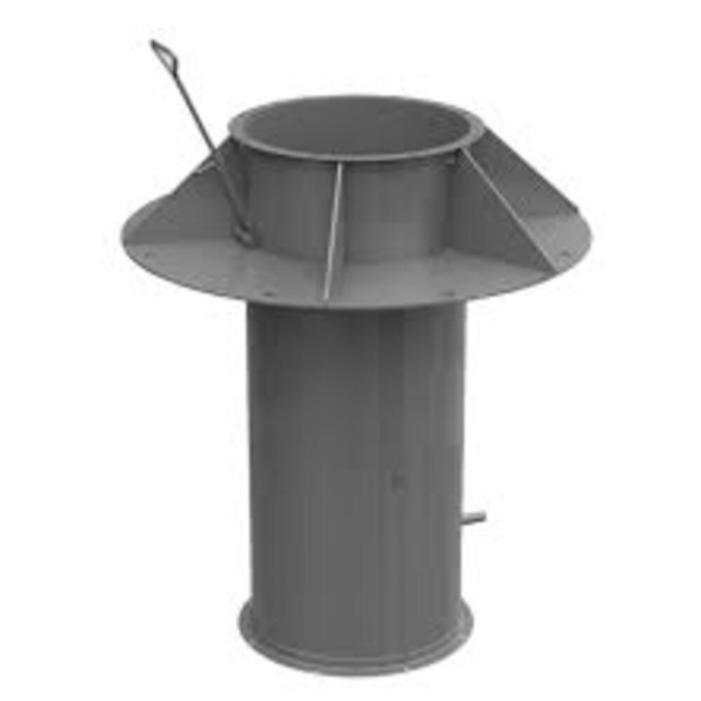 Клапан вертикального выброса для вентилятора SHUFT RAD-8-ДУ