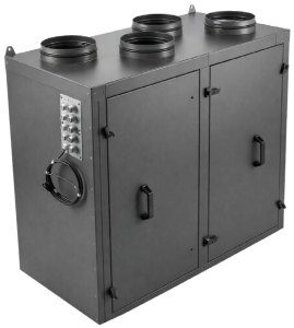 Приточно-вытяжная установка с роторным рекуператором RWN-RR-1300(50c)-ЕС-НЕ2,9-Classic(N)