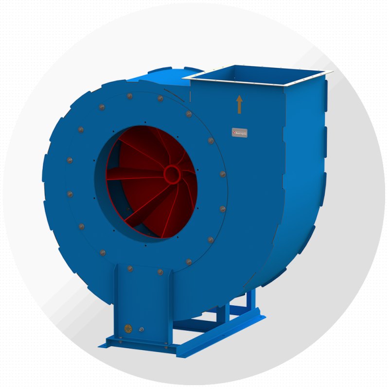 Пылевой вентилятор ВРП-122-45 №5, Ø500 мм