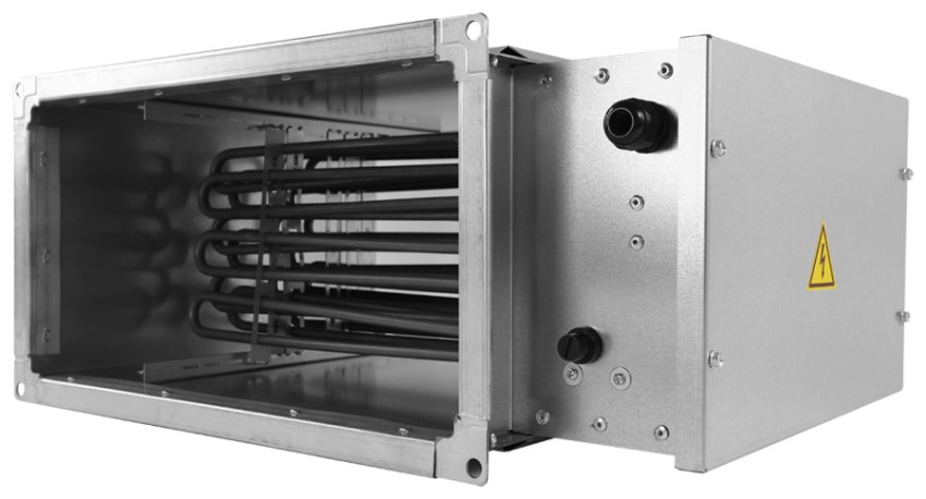 Электрический нагреватель для прямоугольных каналов ZILON ZES 600x350-45 Электрический нагреватель для прямоугольных каналов ZILON ZES 600x350-45