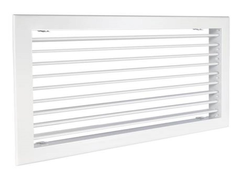 Настенная однорядная решётка ZILON 1 WA 400*150