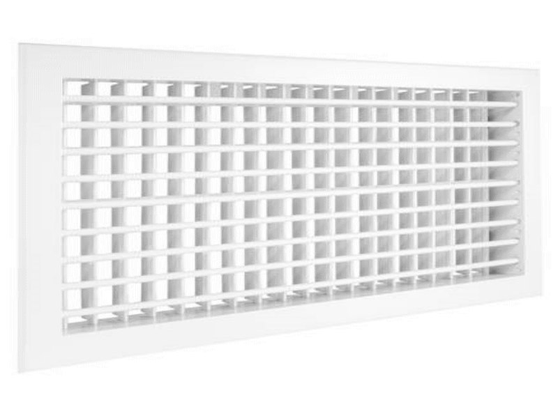 Настенная двурядная решётка ZILON 2 WA 600*250